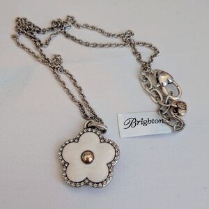 NWT Brighton Dazzling Love Flower Necklace